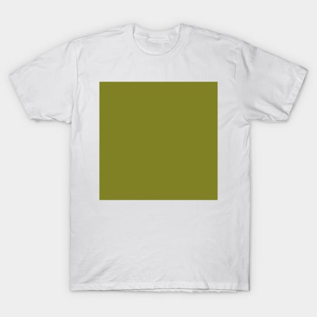 Solid Matcha Green T-Shirt by summer-sun-art